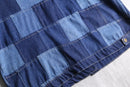 crazy patchwork denim jacket