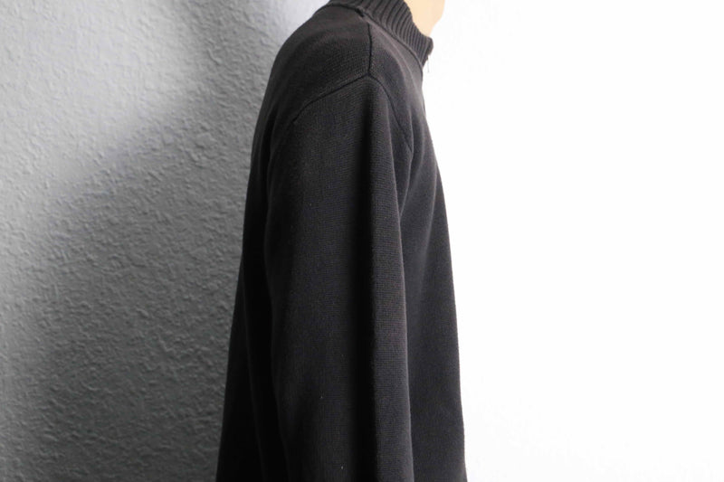 "Fred Perry" brown drivers knit