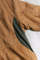 switch design leather hoodie