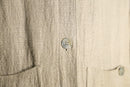 ivory linen rayon shirt jacket