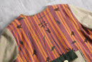 patchwork crazy pattern jacket