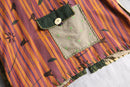 patchwork crazy pattern jacket