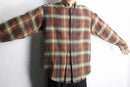 “Marlboro Classics” brown check cotton shirt
