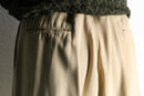 ivory stripe pattern 1tuck wide slacks