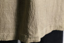 ivory linen rayon shirt jacket