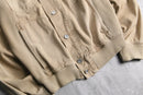 “DOLCE&GABBANA”beige hybrid tracker blouson