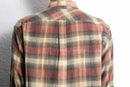 “Marlboro Classics” brown check cotton shirt