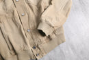 “DOLCE&GABBANA”beige hybrid tracker blouson