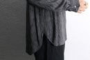 faux crinkle rayon skipper shirt