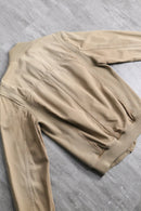 “DOLCE&GABBANA”beige hybrid tracker blouson