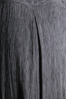 faux crinkle rayon skipper shirt