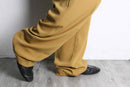 “STACY ADAMS” mustard wide slacks