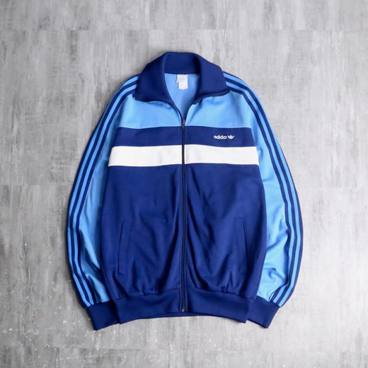 “adidas”retro tricolor track jacket