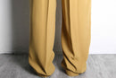 “STACY ADAMS” mustard wide slacks