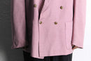 "berto lucci" pink double tailored jacket