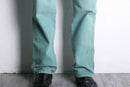 "Wrangler" turquoise blue Tapered denim pants
