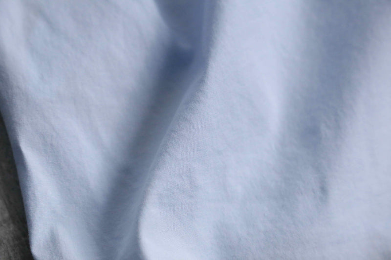 “BURBERRY” sky blue cotton shirt