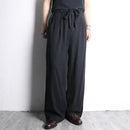 "TOMMY HILFIGER"black wide easy pants