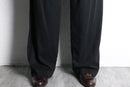 "TOMMY HILFIGER"black wide easy pants