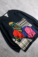 “ICEBERG”colorful graphic cotton knit