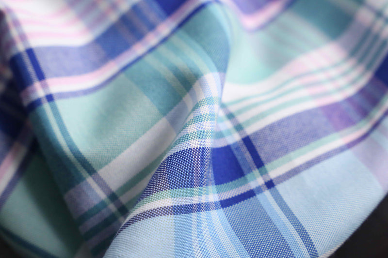 "Brooks Brothers" madras check button down shirt