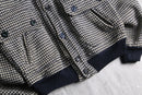 houndstooth puttern a-2 type blouson