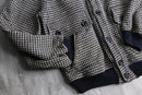 houndstooth puttern a-2 type blouson