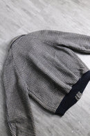 houndstooth puttern a-2 type blouson
