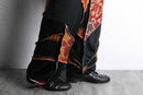 "Re:make" track knit patchwork pants