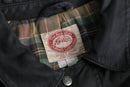 leather collar dark torn hunting blouson