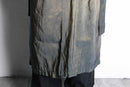 caterpillar color long trench coat