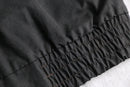leather collar dark torn hunting blouson