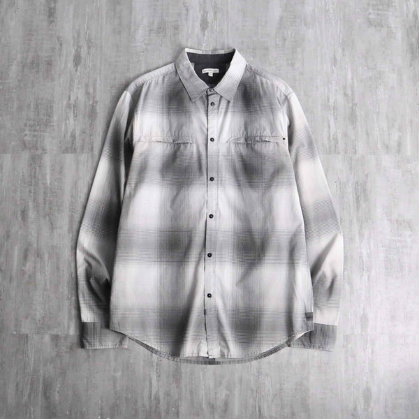 “Calvin Klein Jeans” monotone ombre check shirt