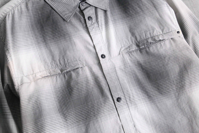 “Calvin Klein Jeans” monotone ombre check shirt