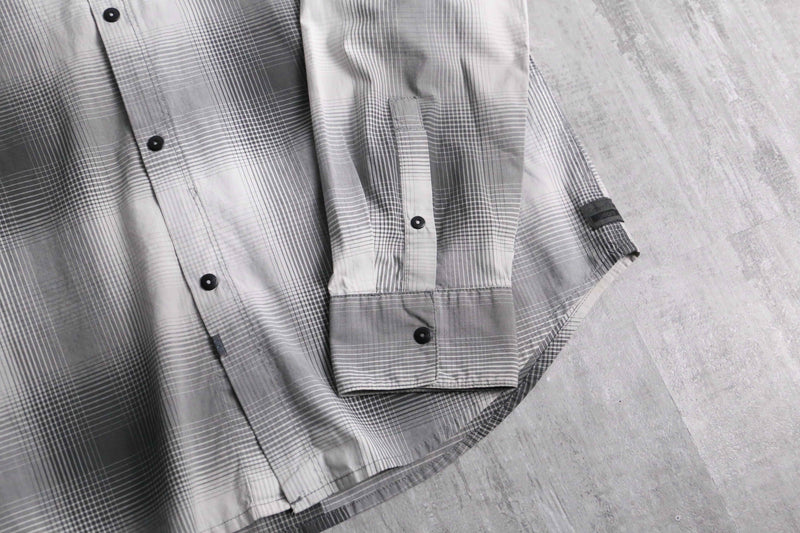“Calvin Klein Jeans” monotone ombre check shirt