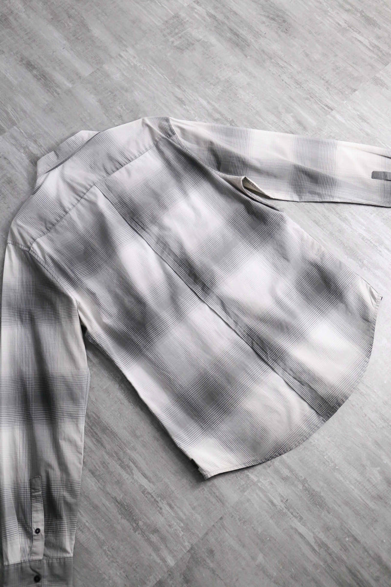 “Calvin Klein Jeans” monotone ombre check shirt
