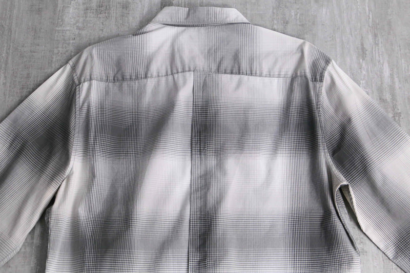 “Calvin Klein Jeans” monotone ombre check shirt