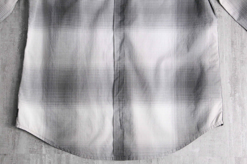“Calvin Klein Jeans” monotone ombre check shirt