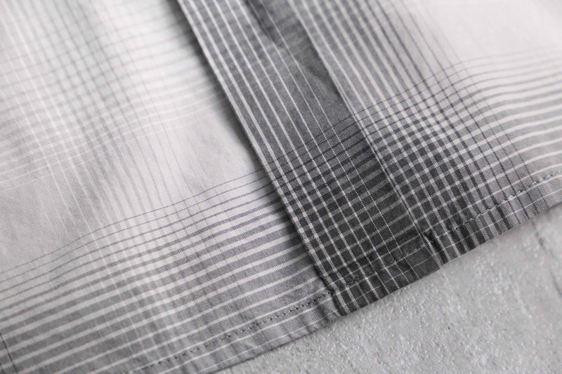 “Calvin Klein Jeans” monotone ombre check shirt