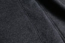 “KENZO”orange quilted lining wool chester coat