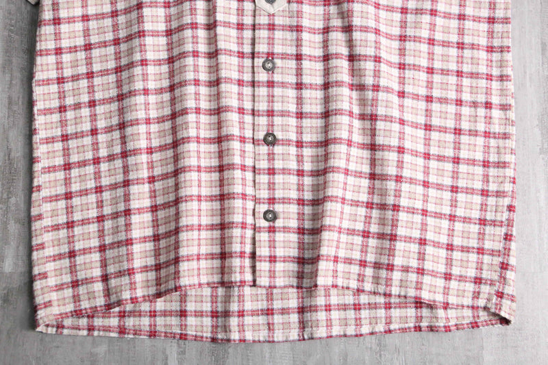 red check tyrolean s/s shirt