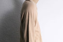 “Christian Dior”beige V-neck knit sweater