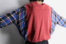 "Re:make" shirt docking pullover