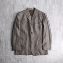 “KENZO” shiny brown 3B tailored jacket