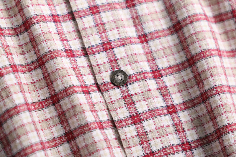 red check tyrolean s/s shirt