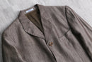 “KENZO” shiny brown 3B tailored jacket