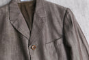 “KENZO” shiny brown 3B tailored jacket