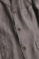 “KENZO” shiny brown 3B tailored jacket