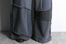 "Re:make" wide silhouette buggy sweat pants