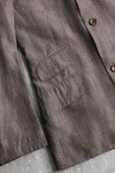 “KENZO” shiny brown 3B tailored jacket
